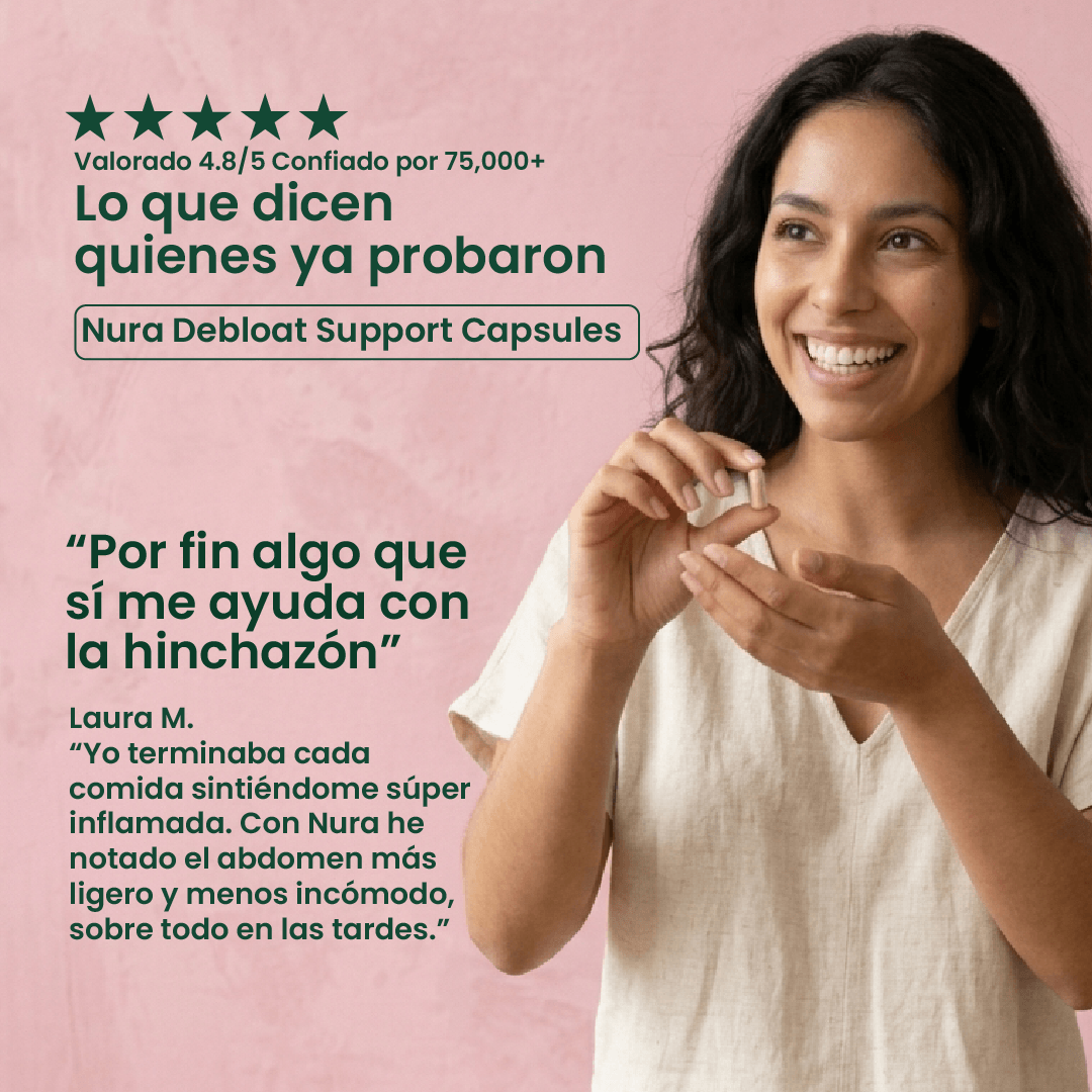 Nura - El Aliado Natural Más Poderoso para Combatir Hinchazón
