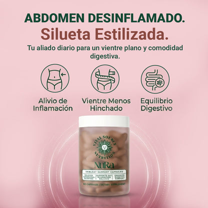 Nura - El Aliado Natural Más Poderoso para Combatir Hinchazón