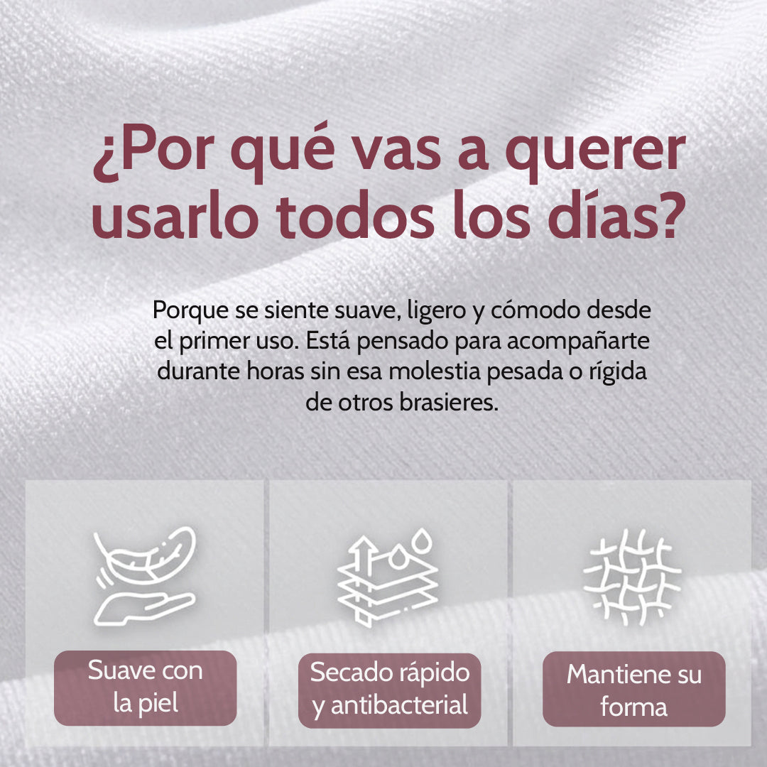 Brasier Push-Up | Adiós varillas y levantamiento perfecto